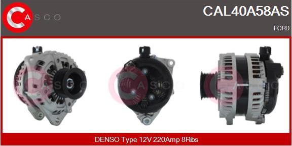 Casco CAL40A58AS - Генератор abcparts.ee