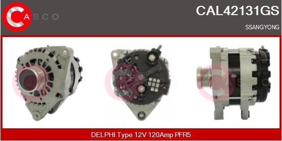 Casco CAL42131GS - Генератор abcparts.ee
