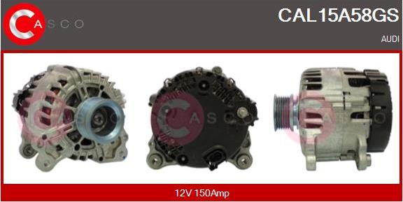 Casco CAL15A58GS - Генератор abcparts.ee