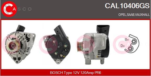 Casco CAL10406GS - Генератор abcparts.ee