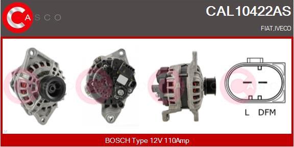 Casco CAL10422AS - Генератор abcparts.ee