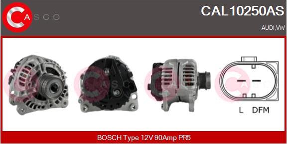 Casco CAL10250AS - Генератор abcparts.ee