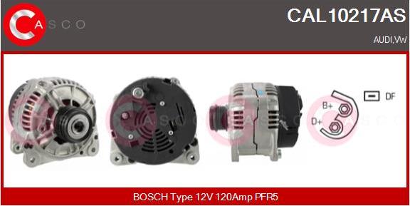 Casco CAL10217AS - Генератор abcparts.ee
