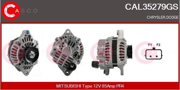 Casco CAL35279GS - Генератор abcparts.ee