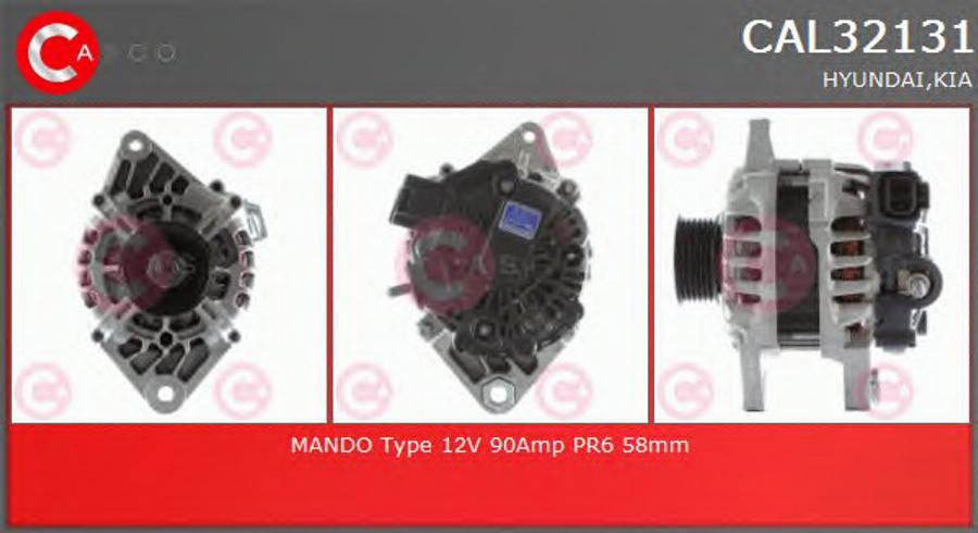 Casco CAL32131 - Генератор abcparts.ee