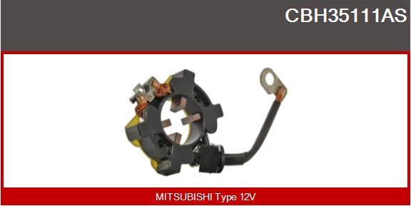 Casco CBH35111AS - Щеткодержатель стартера abcparts.ee