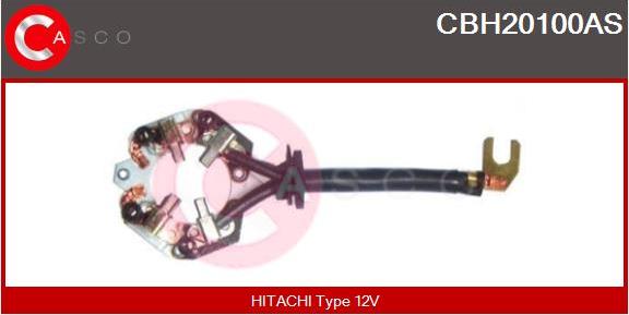 Casco CBH20100AS - Щеткодержатель стартера abcparts.ee