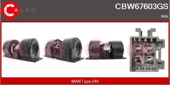 Casco CBW67603GS - Вентилятор салона abcparts.ee