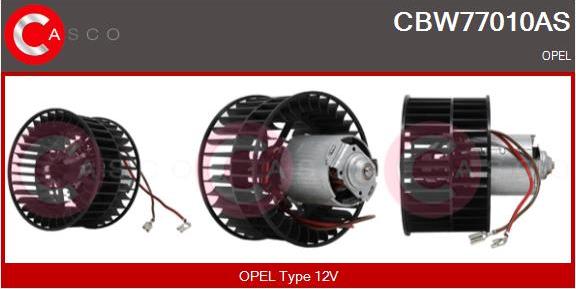 Casco CBW77010AS - Вентилятор салона abcparts.ee