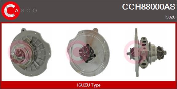 Casco CCH88000AS - Картридж турбины, группа корпуса компрессора abcparts.ee