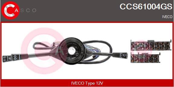 Casco CCS61004GS - Выключатель на рулевой колонке abcparts.ee