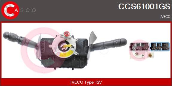 Casco CCS61001GS - Выключатель на рулевой колонке abcparts.ee