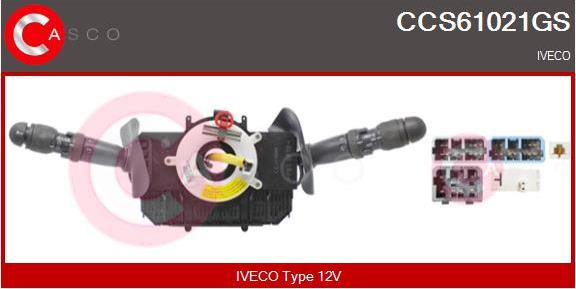 Casco CCS61021GS - Выключатель на рулевой колонке abcparts.ee