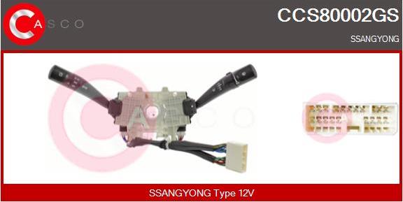 Casco CCS80002GS - Выключатель на рулевой колонке abcparts.ee