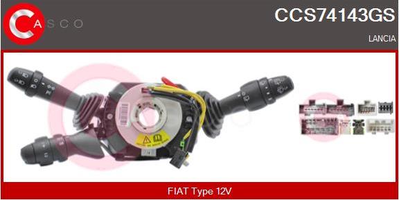 Casco CCS74143GS - Выключатель на рулевой колонке abcparts.ee