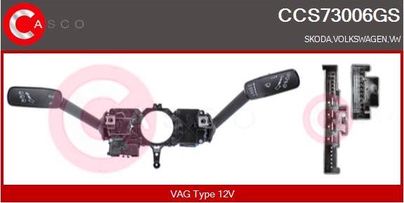 Casco CCS73006GS - Выключатель на рулевой колонке abcparts.ee