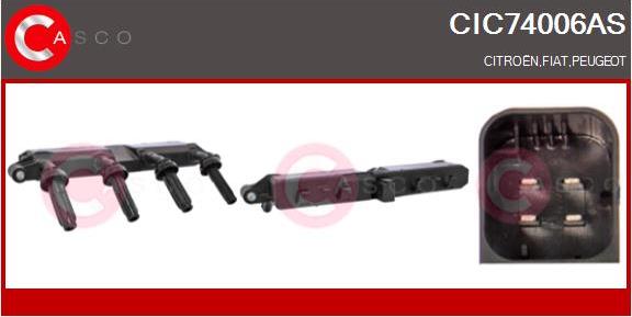 Casco CIC74006AS - Катушка зажигания abcparts.ee