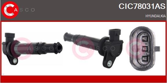 Casco CIC78031AS - Катушка зажигания abcparts.ee