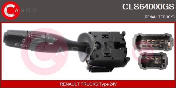 Casco CLS64000GS - Выключатель на рулевой колонке abcparts.ee