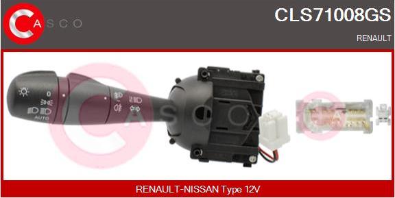 Casco CLS71008GS - Выключатель на рулевой колонке abcparts.ee