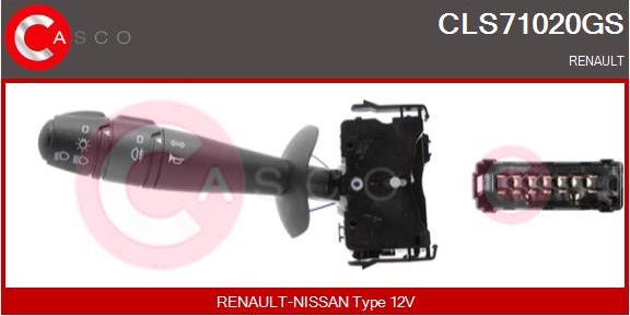 Casco CLS71020GS - Выключатель на рулевой колонке abcparts.ee