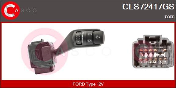 Casco CLS72417GS - Переключатель стеклоочистителя abcparts.ee