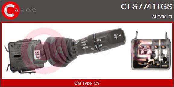 Casco CLS77411GS - Выключатель на рулевой колонке abcparts.ee