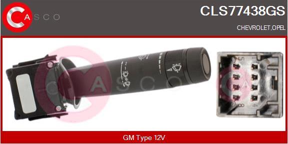 Casco CLS77438GS - Выключатель на рулевой колонке abcparts.ee