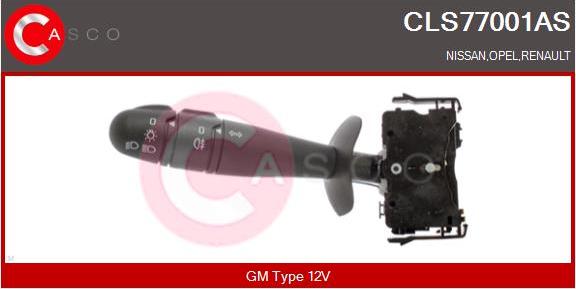 Casco CLS77001AS - Выключатель на рулевой колонке abcparts.ee