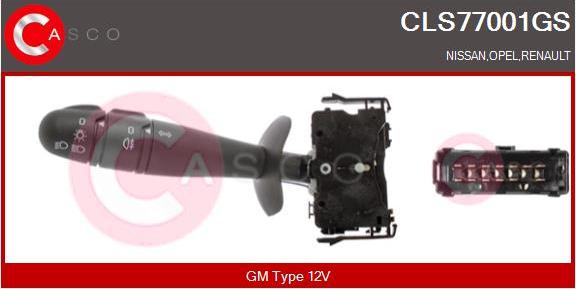 Casco CLS77001GS - Выключатель на рулевой колонке abcparts.ee
