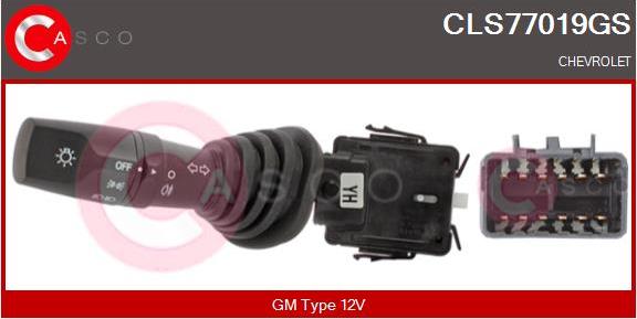 Casco CLS77019GS - Выключатель на рулевой колонке abcparts.ee