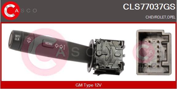 Casco CLS77037GS - Выключатель на рулевой колонке abcparts.ee