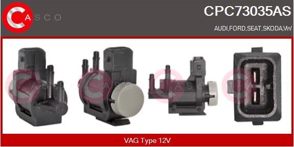 Casco CPC73035AS - Преобразователь давления ОГ, EGR abcparts.ee