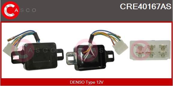 Casco CRE40167AS - Регулятор напряжения, генератор abcparts.ee