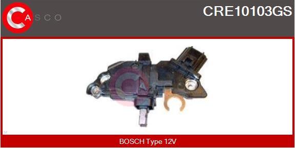 Casco CRE10103GS - Регулятор напряжения, генератор abcparts.ee
