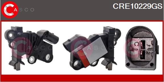 Casco CRE10229GS - Регулятор напряжения, генератор abcparts.ee