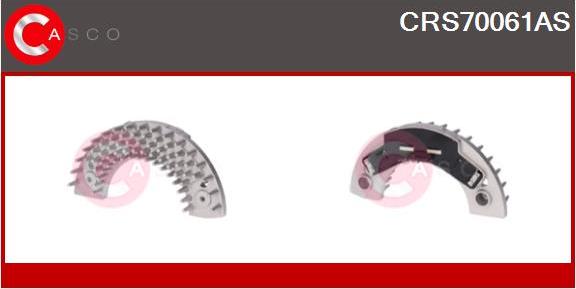 Casco CRS70061AS - Сопротивление, реле, вентилятор салона abcparts.ee