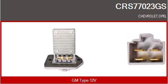 Casco CRS77023GS - Сопротивление, реле, вентилятор салона abcparts.ee