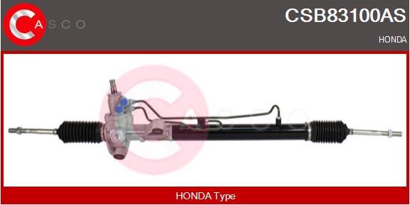 Casco CSB83100AS - Рулевой механизм, рейка abcparts.ee