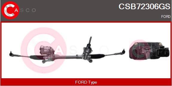 Casco CSB72306GS - Рулевой механизм, рейка abcparts.ee