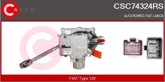 Casco CSC74324RS - Рулевая колонка abcparts.ee