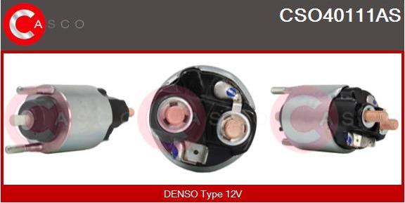 Casco CSO40111AS - Тяговое реле, соленоид, стартер abcparts.ee