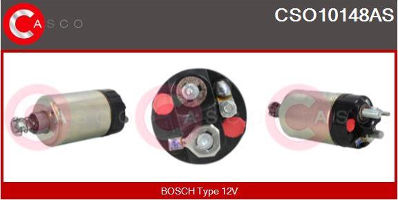 Casco CSO10148AS - Тяговое реле, соленоид, стартер abcparts.ee