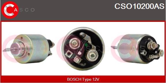 Casco CSO10200AS - Тяговое реле, соленоид, стартер abcparts.ee