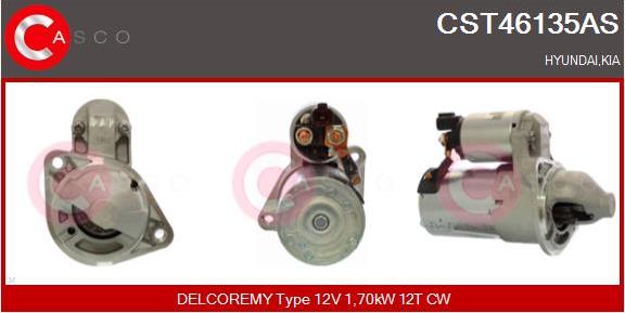Casco CST46135AS - Стартер abcparts.ee