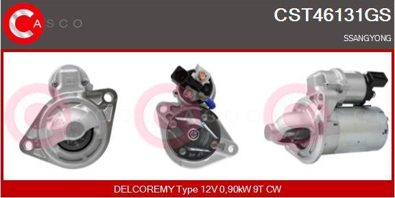 Casco CST46131GS - Стартер abcparts.ee