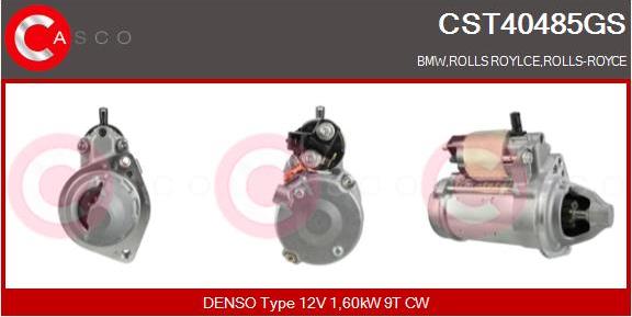 Casco CST40485GS - Стартер abcparts.ee