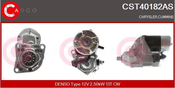 Casco CST40182AS - Стартер abcparts.ee