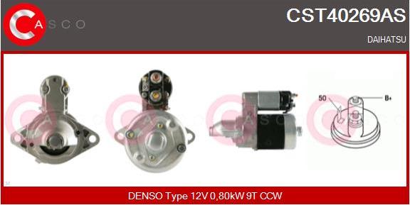 Casco CST40269AS - Стартер abcparts.ee