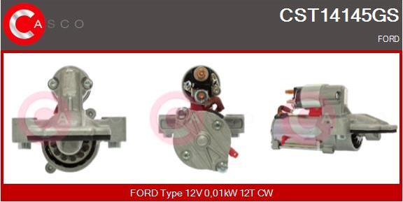 Casco CST14145GS - Стартер abcparts.ee